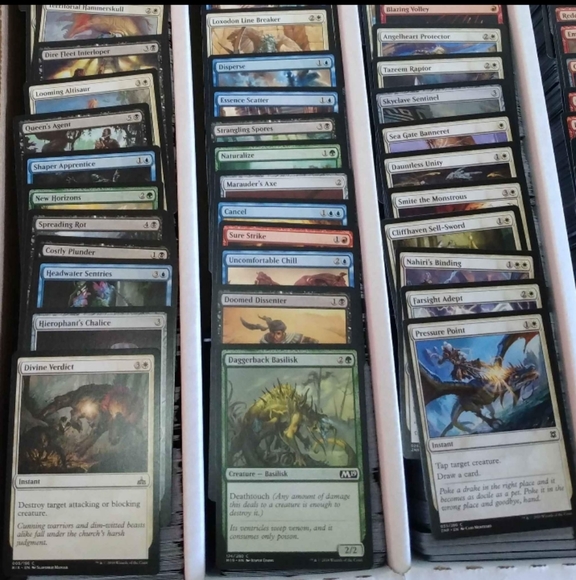 Bulk Lot 100 Magic The Gathering Cards Mtg Rares Foils Uncommons Commons - Picture 3 of 9